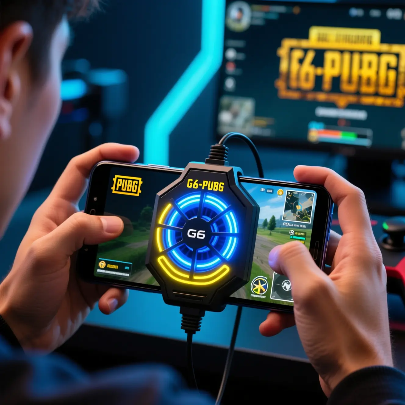 پخش عمده فن خنک کننده گوشی G6-PUBG مناسب گیمرها در تهران و شهرضا